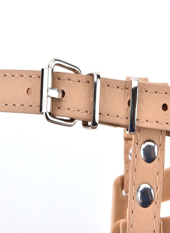 ويستيرن إرا كمامة قابلة للتعديل من ويسترن إيرا، غطاء للفم للكلاب/الجراء (بيج) (كبير) - Image 4